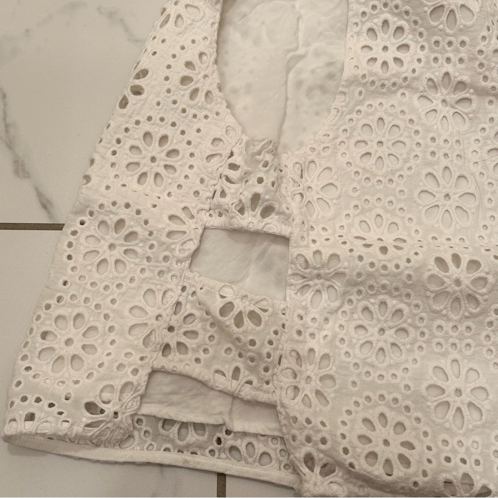 LACE SIDE OPEN TOP - Picture 6 of 6